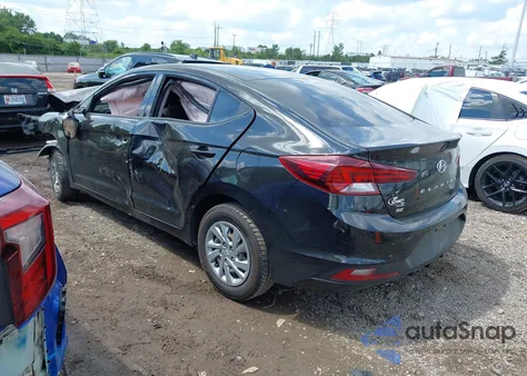 2019 Hyundai Elantra Se z USA, uszkodzony, nr VIN KMHD74LFXKU775336